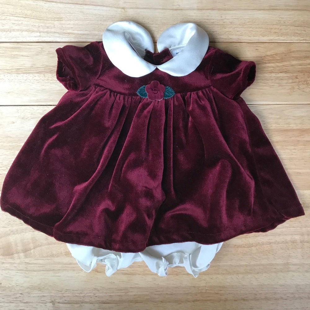 New Rose Cottage Baby Girl dress 0-3 months